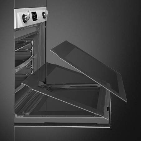 Piekarnik z funkcją pary Smeg SOP6902S2PX