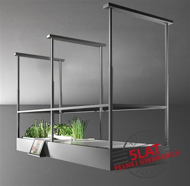 Okap Falmec Spazio Circle.Tech Isola 180 czarny 600 m³/h z pilotem, wyspowy