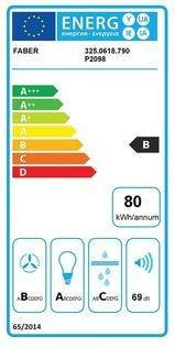 Okap Faber STILO COMFORT WH MATT 120 325.0618.790