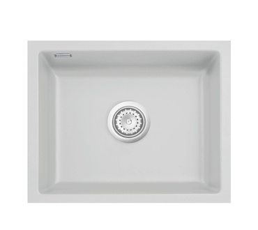 systemceram MERA 50 U zlewozmywak ceramiczny Alu 76