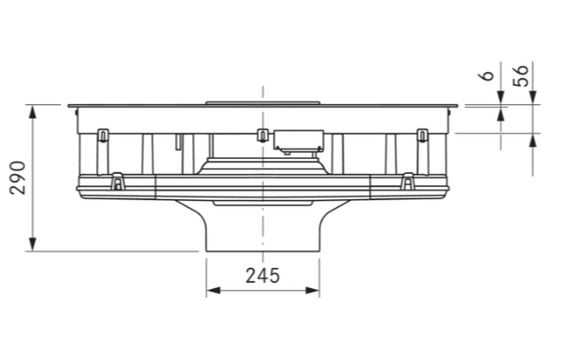 BORA BHA Basic płyta ceramiczna Hyper ze zintegr. wyciągiem oparów — Powietrze odprowadzane
