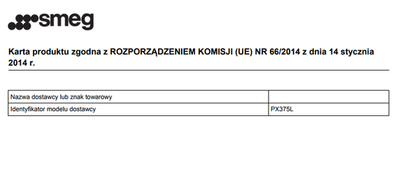 Płyta gazowa Smeg PX375L