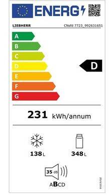 Chłodziarko-zamrażarka Liebherr CNsfd 7723 Plus NoFrost
