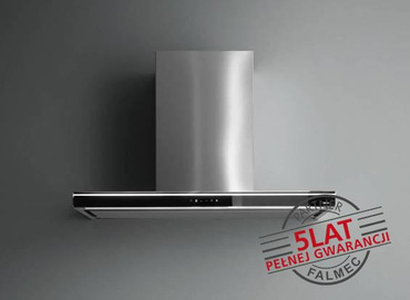 Okap Falmec Lumina NRS 120 czarny 800 m³/h przyścienny