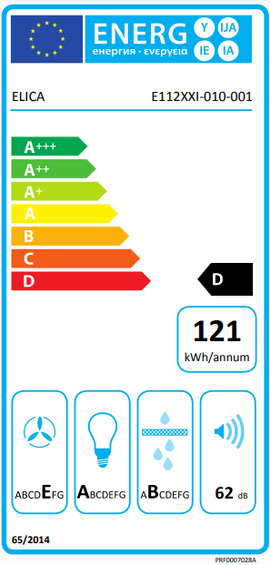 Okap Elica KUADRA ISLAND IX/A/60 inox PRF0007028A wyciąg
