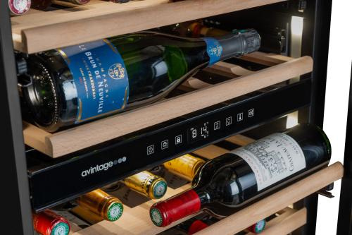 Winiarka do zabudowy Avintage AVI72PLATINUM