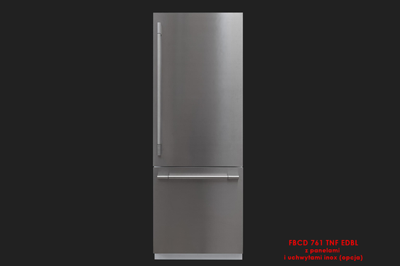 Chłodziarko - zamrażarka do zabudowy Fulgor Milano FBCD 761 TNF EDBL