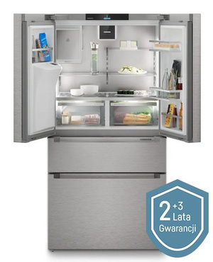 Wolnostojąca chłodziarko-zamrażarka z 2 szufladami Liebherr MBsddi 9558 Prime BioFresh NoFrost
