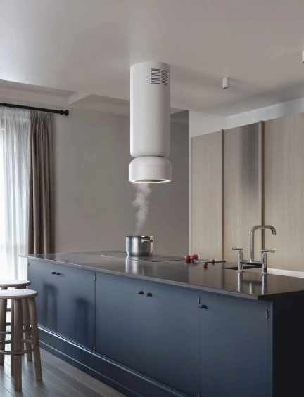 Okap wyspowy Ciarko Design ICON Anthracite wyciąg