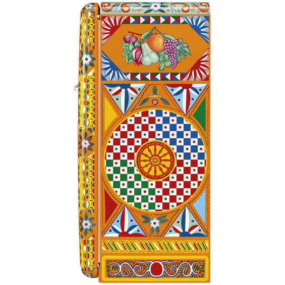 Chłodziarko - zamrażarka wolnostojąca Smeg FAB28RDGC6 50's Style