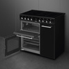 Kuchnia z płytą indukcyjną Smeg CX93IMBL