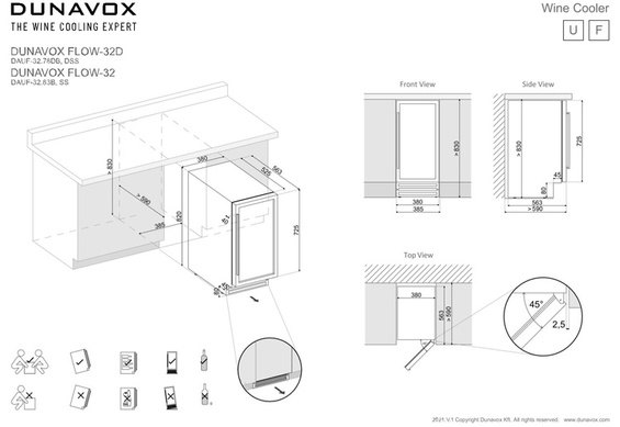 Winiarka Dunavox DAUF-32.78DC