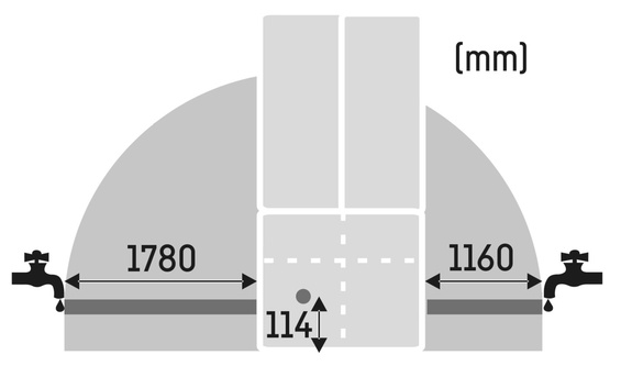 Wolnostojąca chłodziarko-zamrażarka French Door Liebherr MBsddi 9058 Prime BioFresh NoFrost