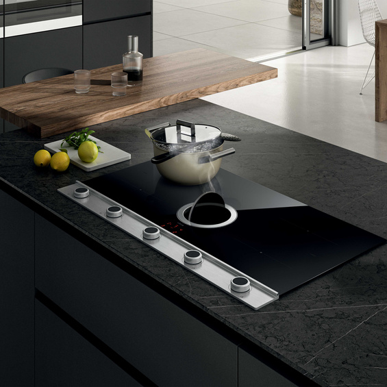 Płyta z okapem Elica NIKOLATESLA UNPLUGGED EVO BL/A/90 PRF0196324 czarny