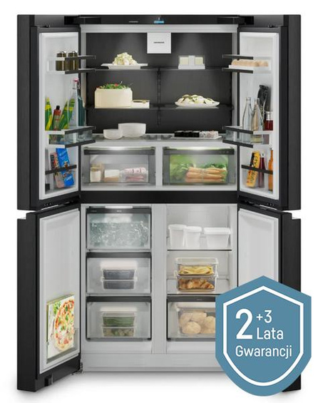 Wolnostojąca 4-drzwiowa chłodziarko-zamrażarka Liebherr MBbsdi 9024 Plus BioFresh NoFrost