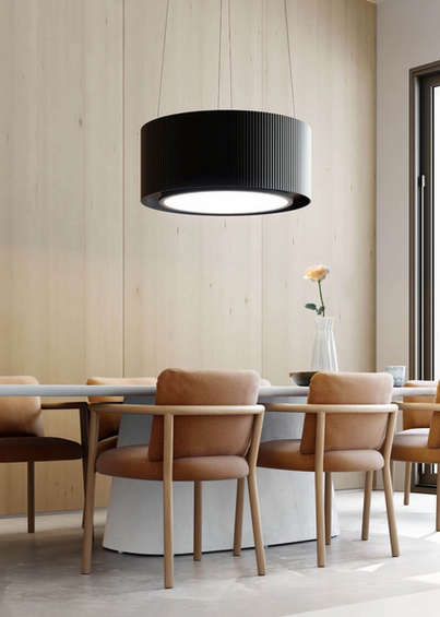 Okap wyspowy Ciarko Design MONO LIGHT Ecru 80 cm