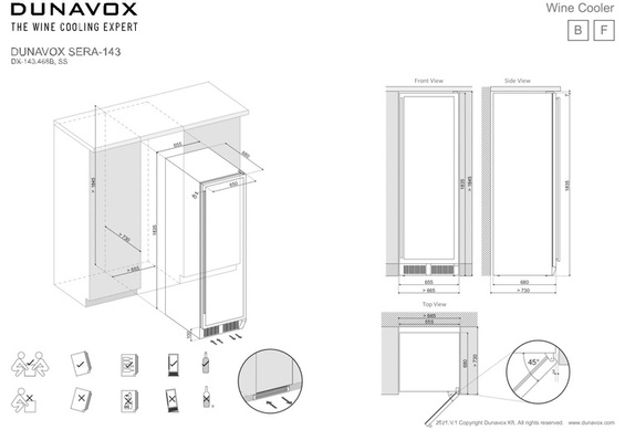 Winiarka Dunavox DX-143.468C
