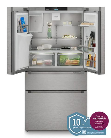 Wolnostojąca chłodziarko-zamrażarka z 2 szufladami Liebherr MBsddi 9528 Plus BioFresh NoFrost