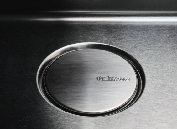 Zlew Falmec Como 70 Inox jednokomorowy nakładany/wpuszczany