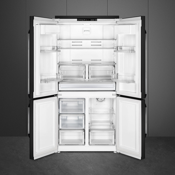 Chłodziarko - zamrażarka wolnostojąca Smeg FQ960BL6