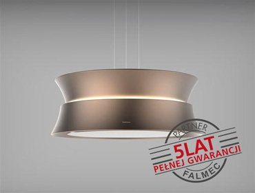 Okap Falmec Dama Circle.Tech Isola 60 miedziany 600m³/h wyspowy