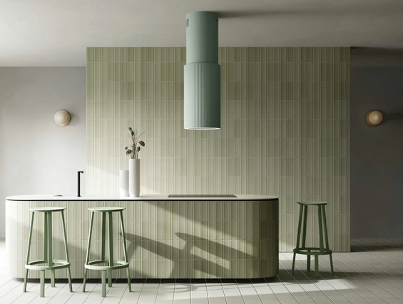 Okap wyspowy Ciarko MONOGRAM W GREEN pochłaniacz