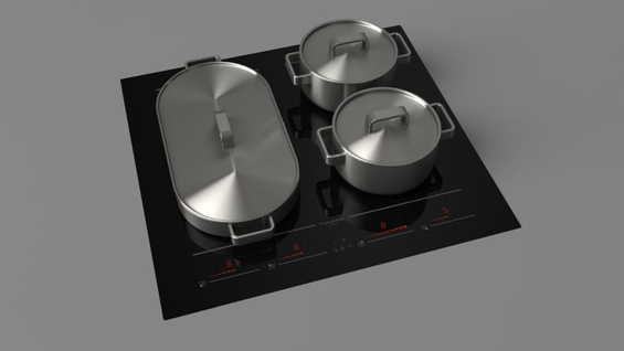 Płyta indukcyjna Fulgor Milano FCH 604 ID TS BK 60 cm