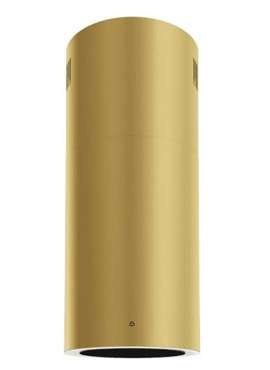 Okap wyspowy Ciarko TUBUS W Gold 38cm wyciąg