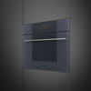 Piekarnik z funkcją pary i mikrofali Smeg SO4106WAPG Linea