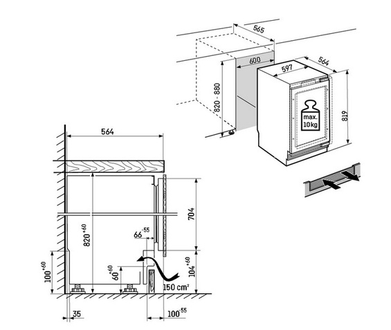 Chłodziarka zewnętrzna Liebherr UORpr 366i prime