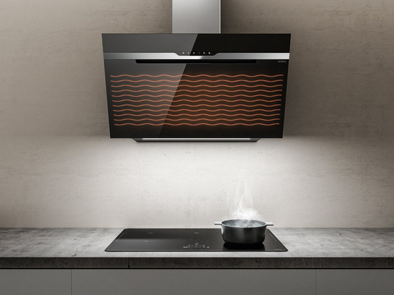 Okap Elica MAJESTIC NO DRIP BL/A/60 czarny PRF0147731 wyciąg