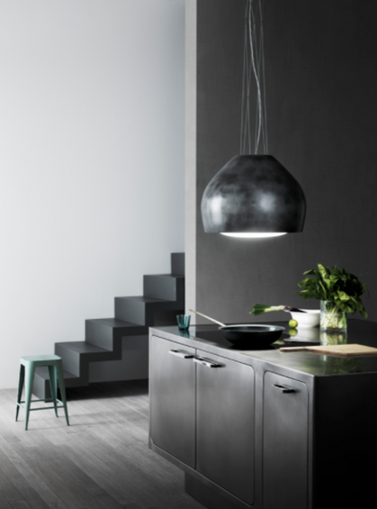 Okap Falmec Sophie Circle.Tech Isola 54 antracytowy 600m³/h wyspowy