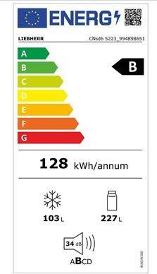 Chłodziarko-zamrażarka Liebherr CNsdb 5223 Plus NoFrost 10 lat Gwarancji !!!