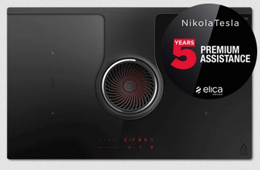 Płyta z okapem Elica NIKOLATESLA ONE EVO BL/A/83 PRF0196318 czarny