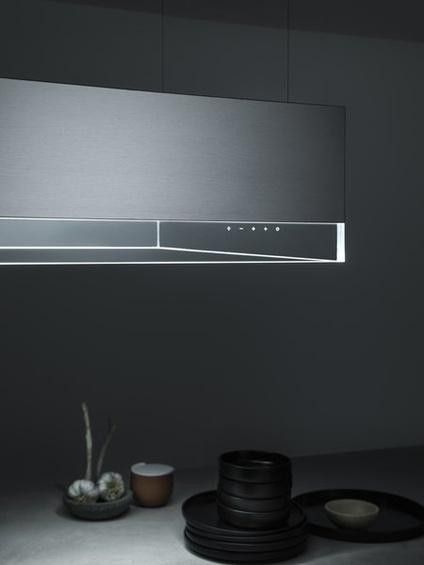 Okap Falmec Vetra Circle.Tech Isola 120 inox 600m³/h z pilotem, wyspowy