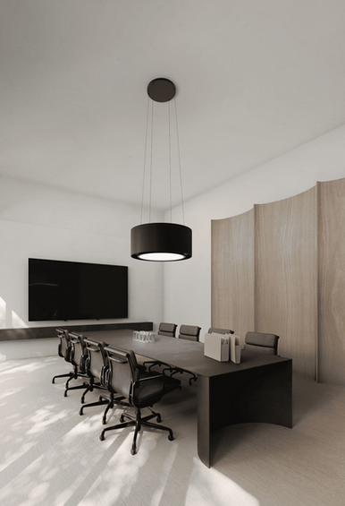 Okap wyspowy Ciarko Design MONO LIGHT Black 60 cm