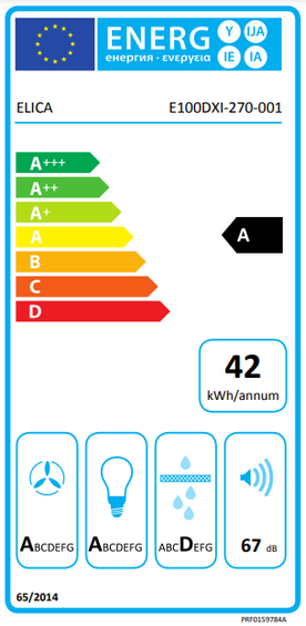 Okap Elica LOL BL/A/90 MOON EDITION czarny PRF0159785A wyciąg