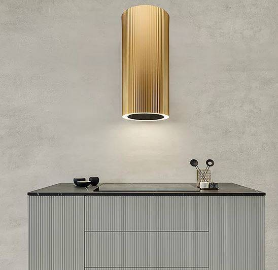 Okap przyścienny Ciarko Design MONOGRAM GOLD pochłaniacz