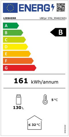 Chłodziarka podblatowa Liebherr UBCpr 376i prime