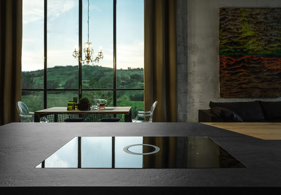 Płyta z okapem Elica NIKOLATESLA SWITCH EVO BL/A/83 PRF0196328 czarny