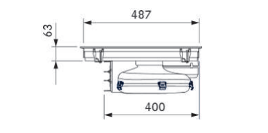 BORA Pure Rough matowa płyta indukcyjna ze zintegrowanym wyciągiem oparów - powietrze odprowadzane PURA2R
