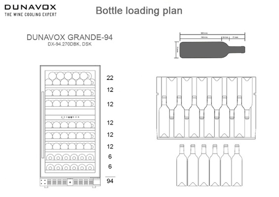 Winiarka Dunavox DX-94.270DBK