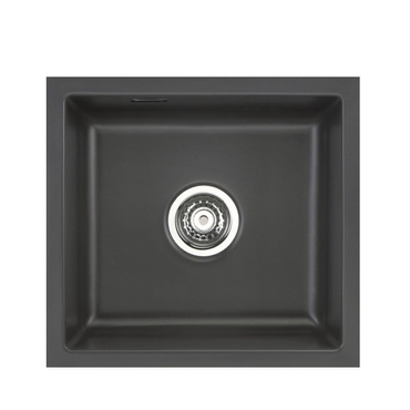 systemceram MERA 42 U zlewozmywak ceramiczny Schiefer 85