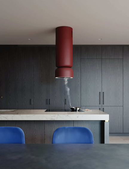 Okap wyspowy Ciarko Design ICON White pochłaniacz