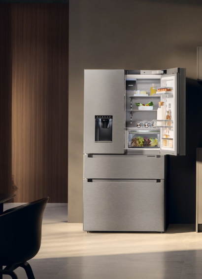 Wolnostojąca chłodziarko-zamrażarka z 2 szufladami Liebherr MBsddi 9558 Prime BioFresh NoFrost