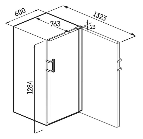 Chłodziarka do wina Liebherr WSbl 4201 GrandCru