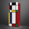 Chłodziarko - zamrażarka wolnostojąca Smeg FAB28RDMC6 50's Style