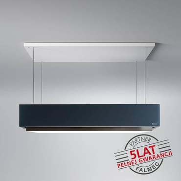 Okap sufitowy Falmec Levante Circle.Tech Isola 120 czarny 600 m³/h z pilotem