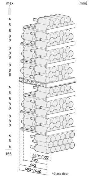 Chłodziarka do wina Liebherr WSbsi 5252 Vinidor