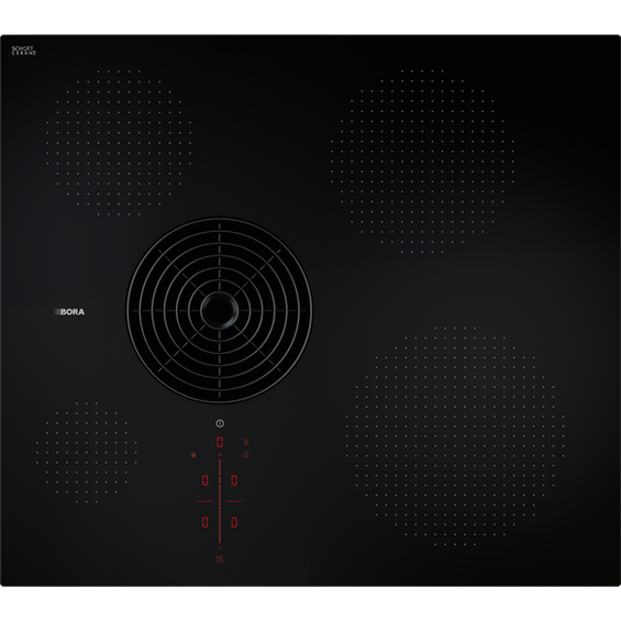 BORA S Pure płyta indukcyjna ze zintegrowanym wyciągiem oparów - powietrze odprowadzane PURSA